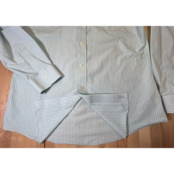 Brooks Brothers Regent 15.5-34 Plaid Non-Iron Stretch Long Sleeve Button Down - Picture 7 of 11